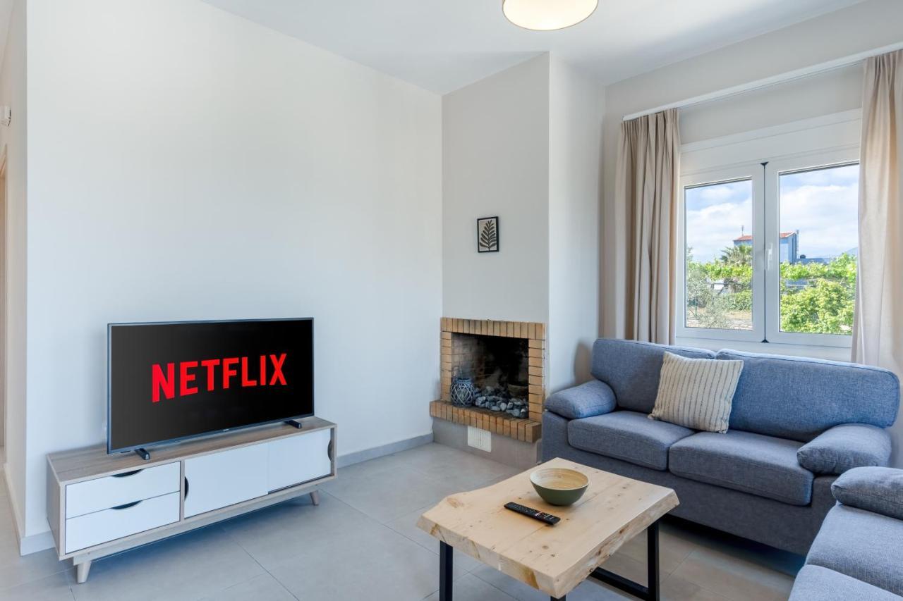 Episkopi-Chania Lyrids Apartments מראה חיצוני תמונה